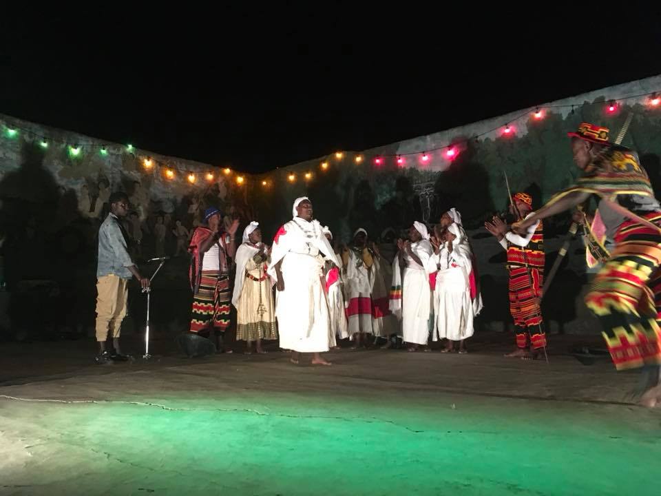 Traditional Ethiopian cultural event